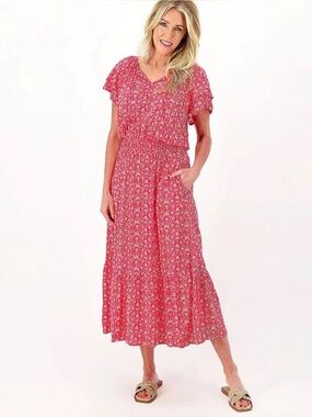knee length dresses for ladies Maylé Vásquez Peñon Off-White Midi Dress main image 0